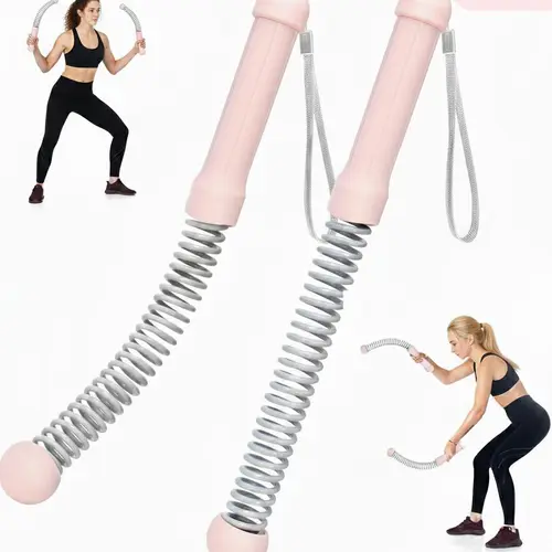 ZENROUS Cordless Battle Rope for Full-Body Workout | Home & Gym Fitness Training | Strength, Cardio & Endurance Exercise | Portable, Rope-Free Design | Suitable for Men & Women