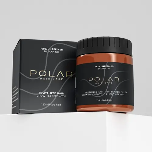 [OFFICIAL] Polar Hair Care Batana Oil Hair Mask for Dry, Damaged & Color-Treated Hair - Deep Repair Treatment with 100% Unrefined Batana Oil from Honduras - Restores Moisture, Softness & Shine, All Hair Types