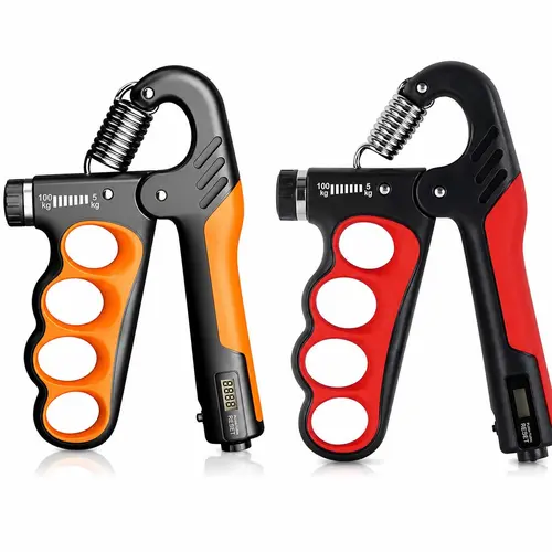 EG Hand Grip Strengthener – Adjustable Gripper, Finger Exerciser & Forearm Trainer for Rehab & Fitness Resistance & Gaming & Musician Hand Gripper Extension