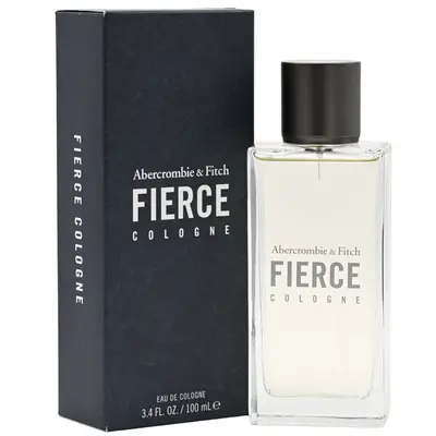 Abercrombie & Fitch Fierce Men's EDC Cologne Perfume, 3.4 fl oz Long-Lasting Aromatic Citrusy Floral Woody Fragrance, New Box, Ideal for Mens Gifts & Father's Day Anniversary Gifting for Him, Father's Day Gifts