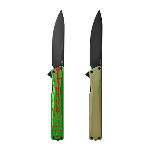 OKNIFE AION Foldable Pocket Knife - Durable Handle, Deep Carry Pocket Clip, Portable Multipurpose Knives, Foldable Tool, Precision Camping Tool for EDC Camping Hiking,summerfinds