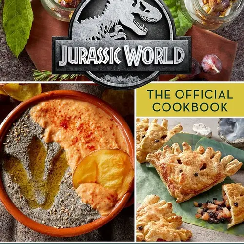 Jurassic World: The Official Cookbook - Dinosaur-Themed Hardcover Recipe Book with Meals, Treats, Food & Facts for Cooking Enthusiasts