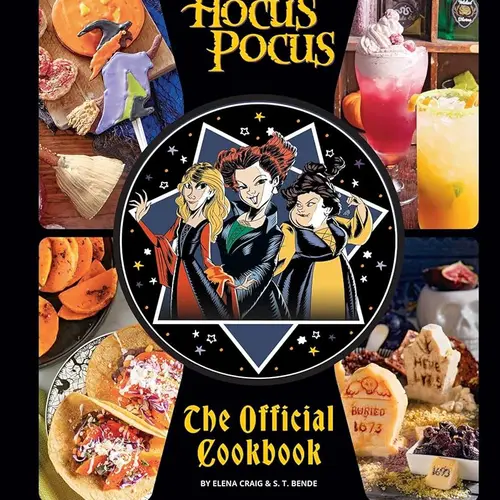 Hocus Pocus: The Official English Cookbook - Witchcraft Themed Halloween Baking Book for Home Bakers, 50+ Spooky Treats, Sanderson Sisters-Inspired Desserts, Cookies, Pretzel Twists, Cauldron Ideas, Nutrition Info, Helpful Tips (Creepy Gift Option)