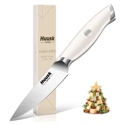 【Summer Sale】Huusk Household Peeler & Fruit Knife - Ergonomic Handle for Effortless Peeling,Perfect Christmas Gift
