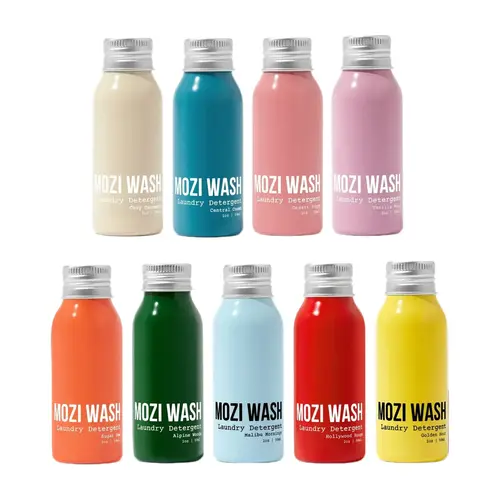 Variety 9 Sample Pack Mozi Wash Scented Liquid Laundry Detergent
