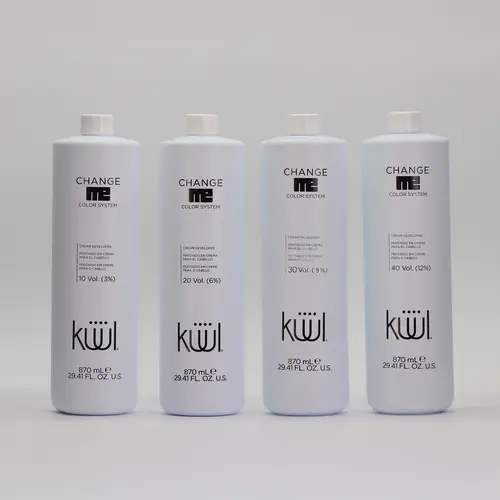 Kuul Color Cream Developer, 29.41 FL OZ Haircare Product for Hair Color Application