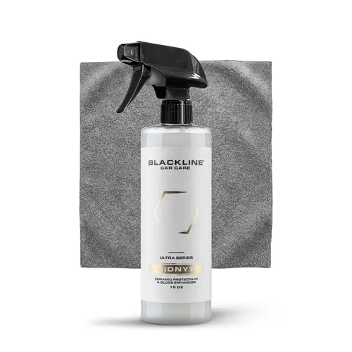 BLACKLINE Vionyx Ultra Series Ceramic Protectant Liquid Bottle - Car Coating Spray, Car Wax Polish, Vehicle Paint Care Cleaner with Simple 3-Step Process, Clean Finish, Protects Vehicle Effectively, Surface Cleaner