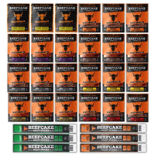 Big Jerky Guy Bundle (24 Bags + 6 Sticks)