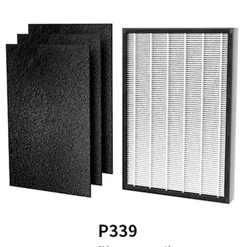 Heapets P339 Air Purifier Replacement Filters P339 Air Purifier, 3 Pre-Filters and 1 Composite Filter, Genuine Version, Hepa Filter, Activated Carbon Filter