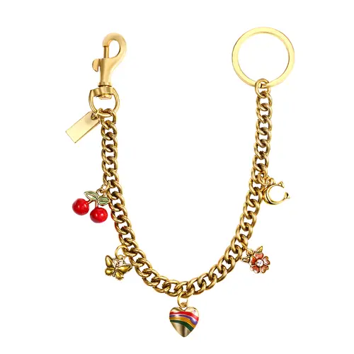 Cute Cherry Bag Charm - Multi-Pendant Keychain for Women Trendy Alloy Purse Chain Bag Accessory, Charms For Bags, Purse Accessories summerwins,summerwins