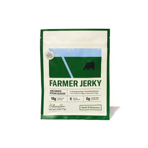 Farmer Jerky - 100% Grass-Fed Beef, 5 Real Ingredients