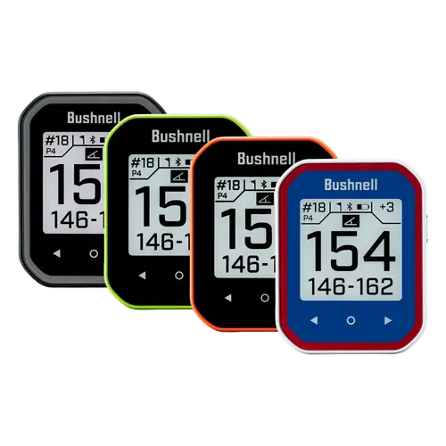 Bushnell Phantom 3 Slope Golf GPS Distance Tracker - Golf Range Finder with Slope, Touchscreen, BITE Magnetic Mount, GreenView Pin Placement, Built-In GPS, Cart Compatible, Course Tracking
