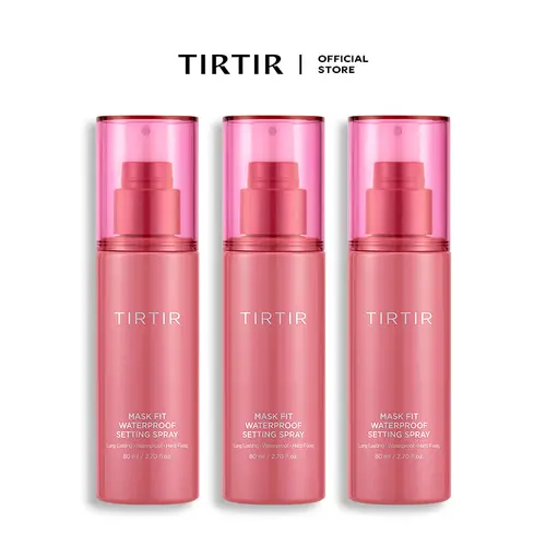 [TIRTIR Official] Triple Matte Hold Longwear Set | Mask Fit Waterproof Setting Spray (3EA) l Flawless, Long-lasting wear, Matte but not greasy, Sensitive-skin friendly & soothing