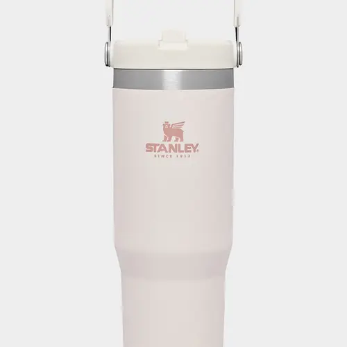 STANLEY 30 oz The IceFlow Flip Straw Tumbler, Rose Quartz