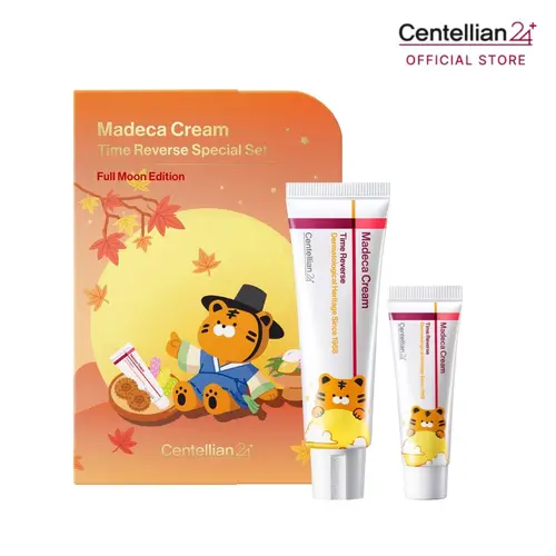 [Centellian24] Full-Moon Edition Madeca Cream Time Reverse Anti-Wrinkle Moisturizers & Mists - Cica, Hyaluronic Acid, Barrier Repair, Smooth Skin Routine, Plump Skin - Korean Anti-Aging 1.69 fl.oz
