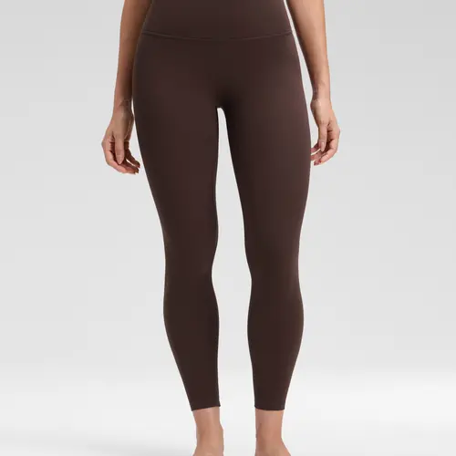 CRZ YOGA Butterluxe No Front Seam Yoga Leggings 25" - High Waisted Womens Lounge Pants Pilates Workout Athletic Buttery Soft