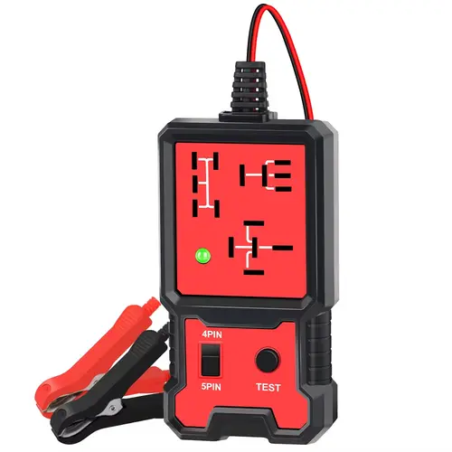 JOYTUTUS 12V-24V Compact Automotive Relay Tester, Voltage Tester, Electronic Car Circuit Detector, Simple-for-Quick-Checks Auto Repair Tool for Battery Checking