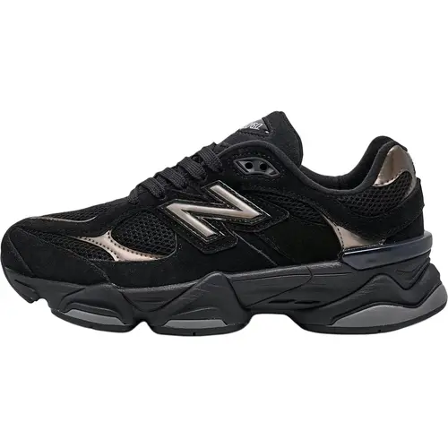 New Balance 9060 'Black Copper' Youth & Women's Athletic Running Shoe - Trendy Running Shoes, Light Training, Breathable Mesh Upper, Cushioned Midsole, Laced Fabric Footwear, True to Size for Most, Narrow Fit Recommended, Daily Wear Sports Sneakers, Femal
