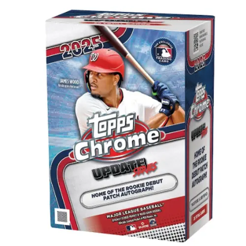 2025 Topps Chrome Update Baseball Blaster Box