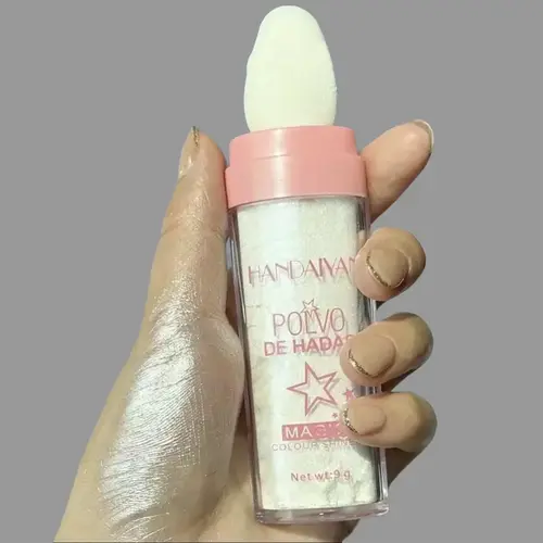 Handaiyan Fairy Dust Glowy Highlighter Stick, Long-Lasting Powder Cosmetic for a Radiant, Brightening Shimmer - Glowing Makeup for Face, Body & Eyes