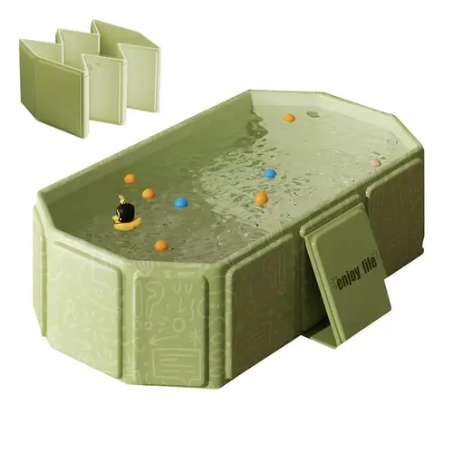 Portable Foldable Baby Bathtub, Suitable for Newborns to Toddlers, Easy Storage, Lightweight, Ideal for Home and Travel, Collapsible Bathtub, Infant Bathtub