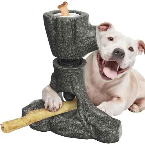 KADTC 3-in-1, Dog Bully Stick Holder, Lick, Chew Toy for Aggressive Chewers
