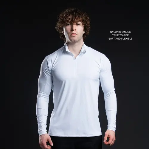 Ekko Brushed Nylon Quarter Zip-up