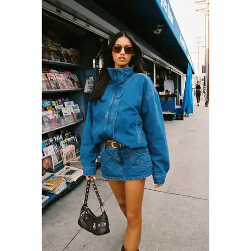 Hilary Oversized Denim Coat