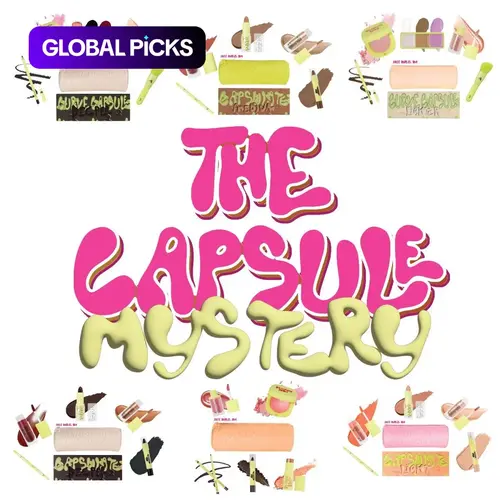 Mitchell Curve Capsule Limited Edition 5-Piece Face & Lip Makeup Kit, Blush, Lip Gloss, Lip Liner & Brush Bundle, Perfect Gift for Her, Lip Cosmetic Set, Cosmetics Kit, Beauty Kit #GLOBAL PICKS