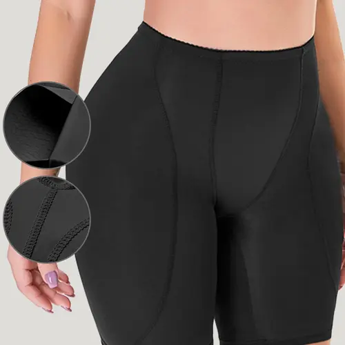 Women's High Waist Elastic Padded Smooth Fitted Shaping Shapewear Underwear Shorts, Tummy Control Butt Lifting Shaper, Body Shaper Shapewear, Ladies Shapewear Bottoms for Daily Wear Fit Womenswear High Compression Faja