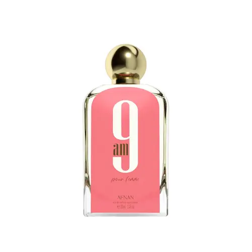 Afnan 9 AM Pour Femme Eau De Parfum – Captivating & Sophisticated Fragrance, 100ml (3.4 oz)