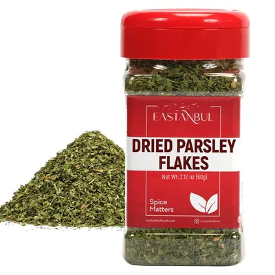 Eastanbul Parsley Flakes, Dried Parsley, Natural Parsley Seasoning, 2.12oz
