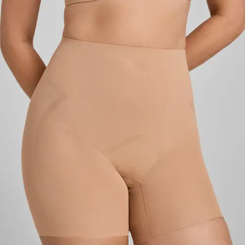 Honeylove MeshSculpt Mid-Waist Short - Lightweight Shapewear