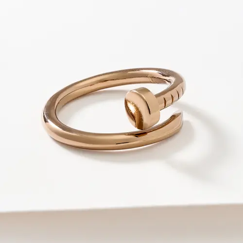 David Markstein Bronze Luxe Nail Head Ring