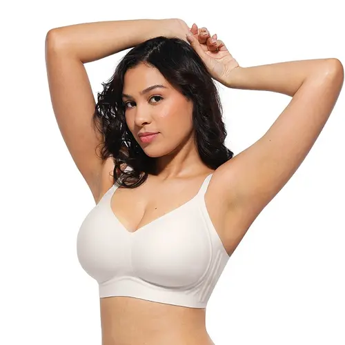 Shapellx Smoothing CloudFit Wireless Support V-Neck Bra Sales