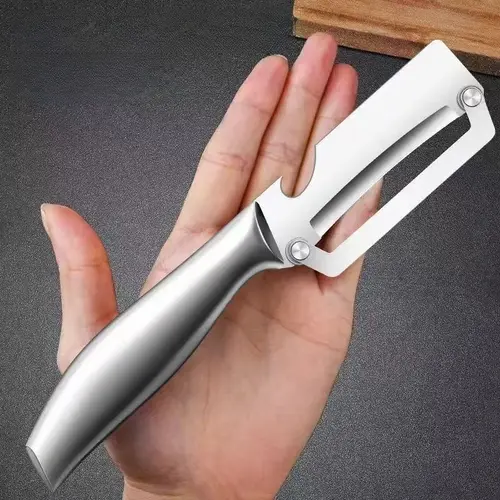 Heavy Duty Peeler with Stainless Steel Ultra Sharp Blade - Effortless Hard Skin Peeling for Pumpkin, Kitchen Supplies, Kitchen Peeling Utensils outdoorfun