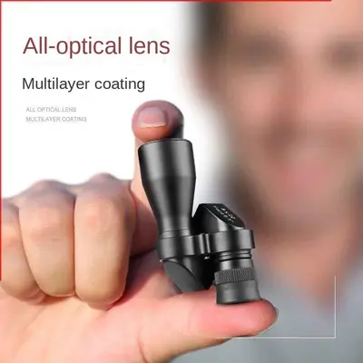 Convex Lens Monocular Telescope - Powerful HD, High-Mag Zoom, Compact Portable Fashion Accessory for Outdoor Camping, Hunting, Convex Lens Monoculars