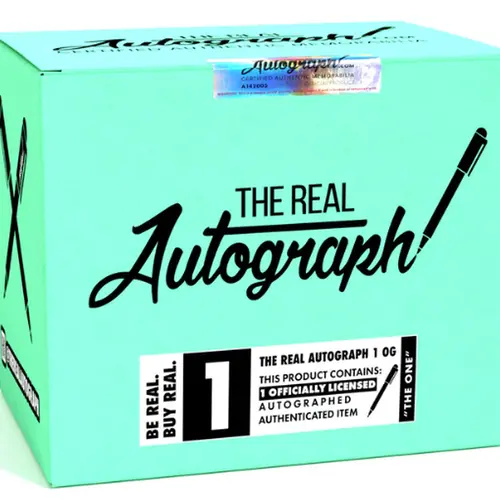 (1) - Team-  Signed Licensed Authentic Football Helmet