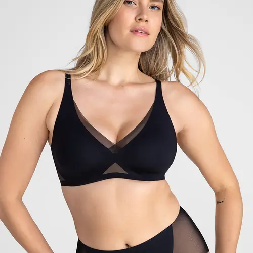 Honeylove CrossOver V-Neck Wireless Bra - Comfort + Support