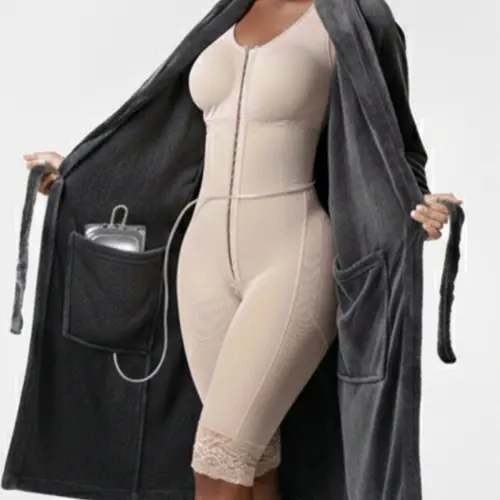SNATCHED BODY Post-Op Recovery Robe | Lightweight Post-Surgery Bathrobe