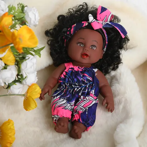 11.81 in Reborn Baby Doll - Handmade Soft Body Stuffed Toy, Cute Lifelike Realistic Dress Up Doll Gift for Unisex Kids, Cute Dolls
