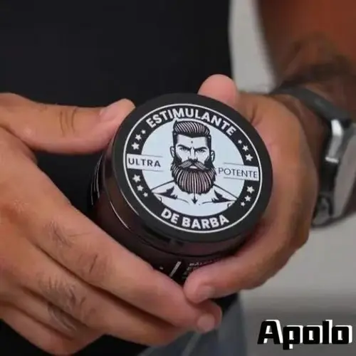 Apolo Cosmetics Ultra Potent Minoxidil Beard Growth Cream – Boost Beard Thickness, Repair & Nourish Facial Hair for Men, Hair Care, Thicker Hair