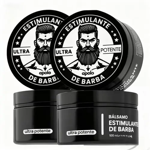 Apolo Ultra-Potent Beard Stimulating Balm 100ML - Beard Care Products Growth Stimulator with Potent Formula That Supports Fuller Growth,back to school