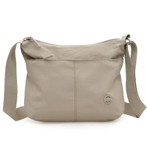 Casual Lightweight Multi-Layer Mid-Age Mom Bag, Handbag Shoulder Purse, Solid Color Zipper Closure Crossbody Messenger Bag, Everyday Shoulder Bag, Casual Crossbody Bags, Stylish Daily Use Accessory