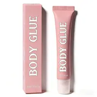 Bra Body Adhesive (20G/0.7oz) - Gentle Skin-Friendly Long Lasting Slip Resistant Body Fashion Glue, Mini Portable On-the-Go Tube, Must-Have Accessory for Backless Gowns, Strapless Bras & Invisible Underwear Womenswear