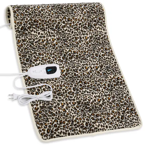 Heating pad, 40  x 20 inches,  33  x 17 inches, 24  x 12 inches,with 6 temperature levels and 4 time settings, portable, heated back, neck, shoulders, and legs, machine washable, perfect holiday gift for men and women. Multifunctional Blanket