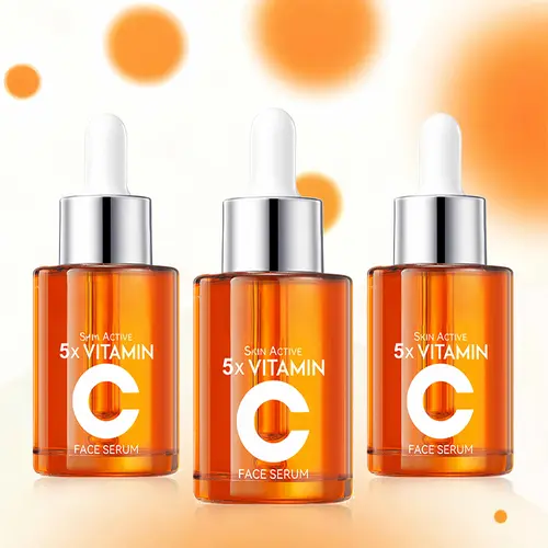 Vitamin C Face Serum for Daily Skin Care,Uneven Skin Tone & Hydrating Care - With Hyaluronic Acid & Centella Extract, Barrier Support & Plump-Looking Skin, 30ml
