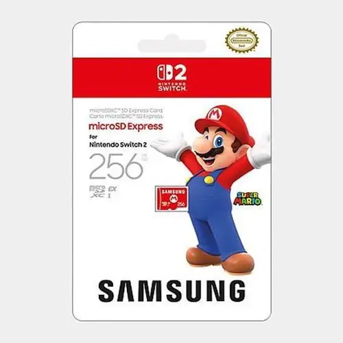 Samsung microSD Express Card - 256GB for Nintendo Switch 2