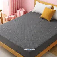 【BEDLORE】Waterproof Mattress Protector with Fitted Sheet, Soft & Breathable TPU Layer, Luxury Fabric, Deep Pockets Fit 6–18 Inches, Pillowcases Included, Ideal for Bedroom & Home Use Bed Pads HomeEssentials
