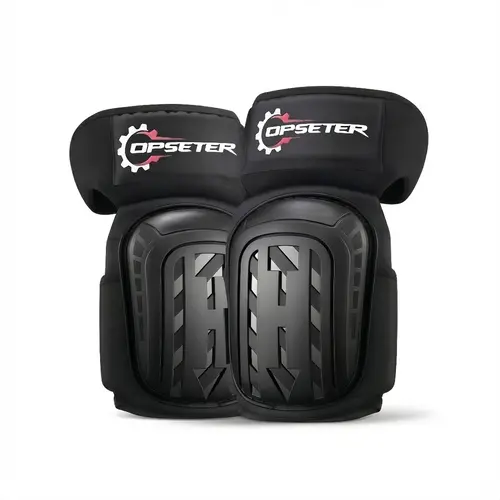Heavy Duty Kneepads - Super Strong Gel-Foam Cushioned Mechanic Work Kneepads, Shock-Absorbing Work Safety Equipment for Pressure Relief in Construction & Home Improvement Tasks, Super Strong Kneepads